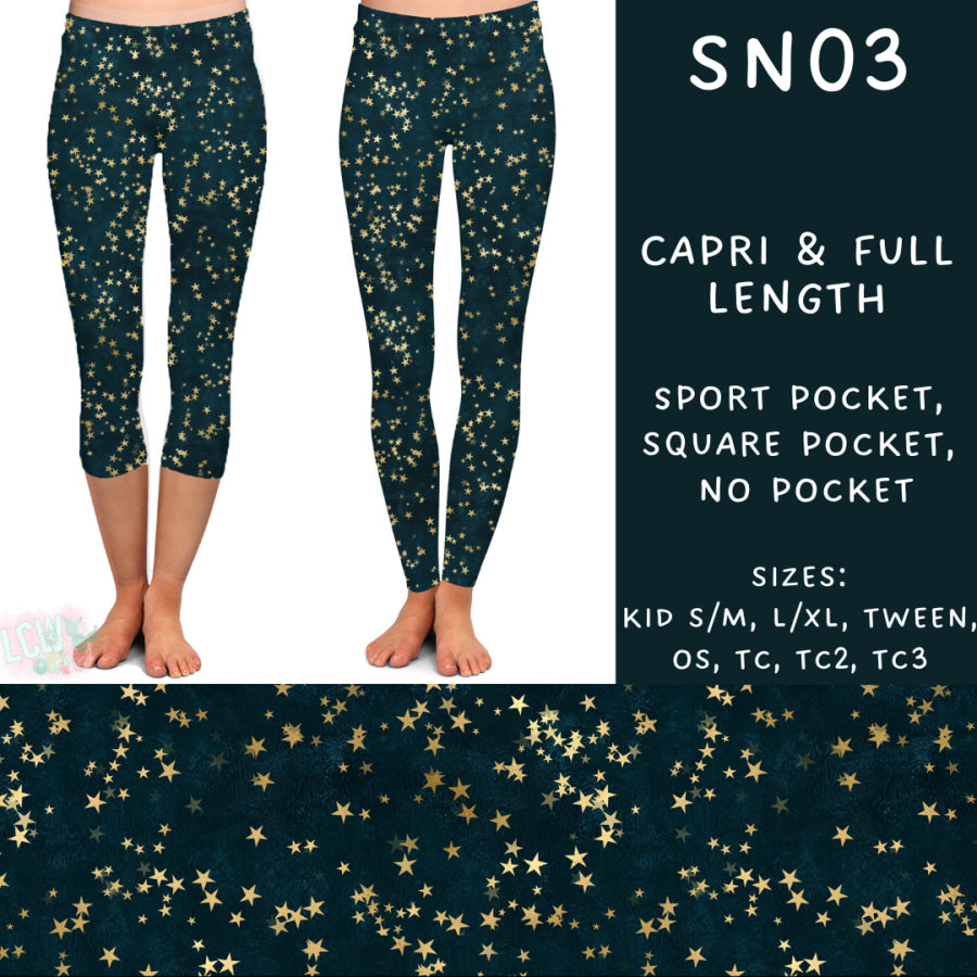 Preorder Custom Styles - SN03 - Closes 13 Jan - ETA late Apr 2025 Leggings