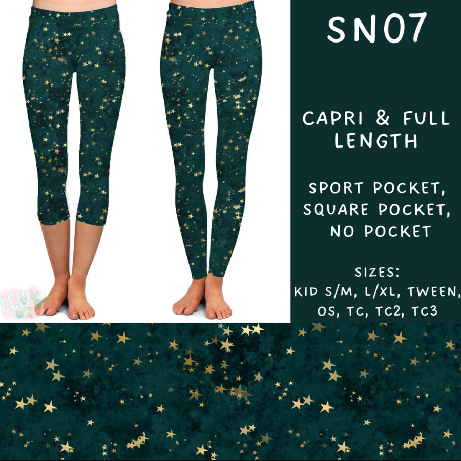 Preorder Custom Styles - SN07 - Closes 13 Jan - ETA late Apr 2025 Leggings