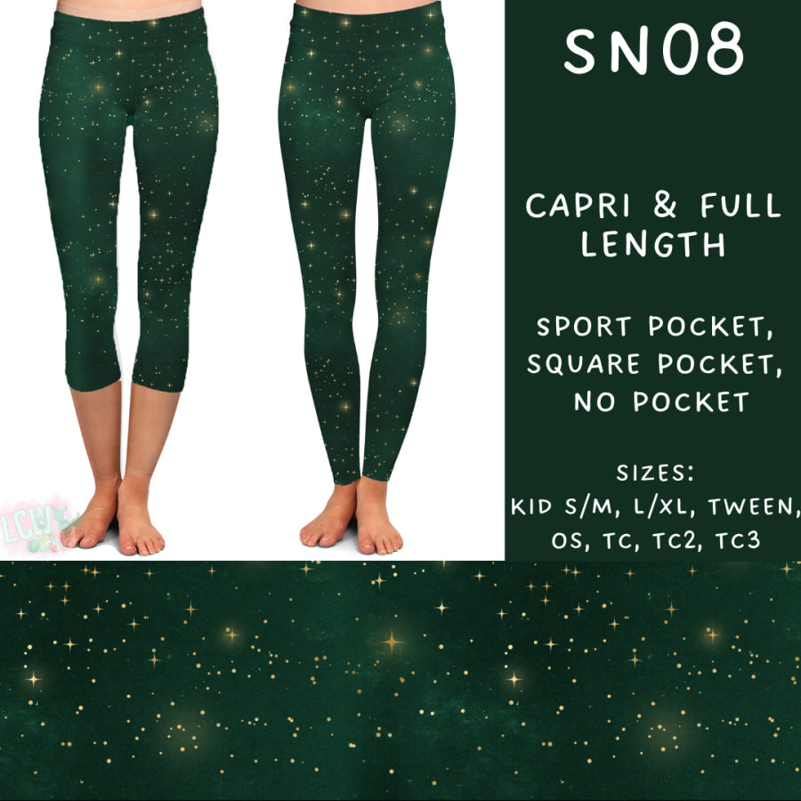 Preorder Custom Styles - SN08 - Closes 13 Jan - ETA late Apr 2025 Leggings