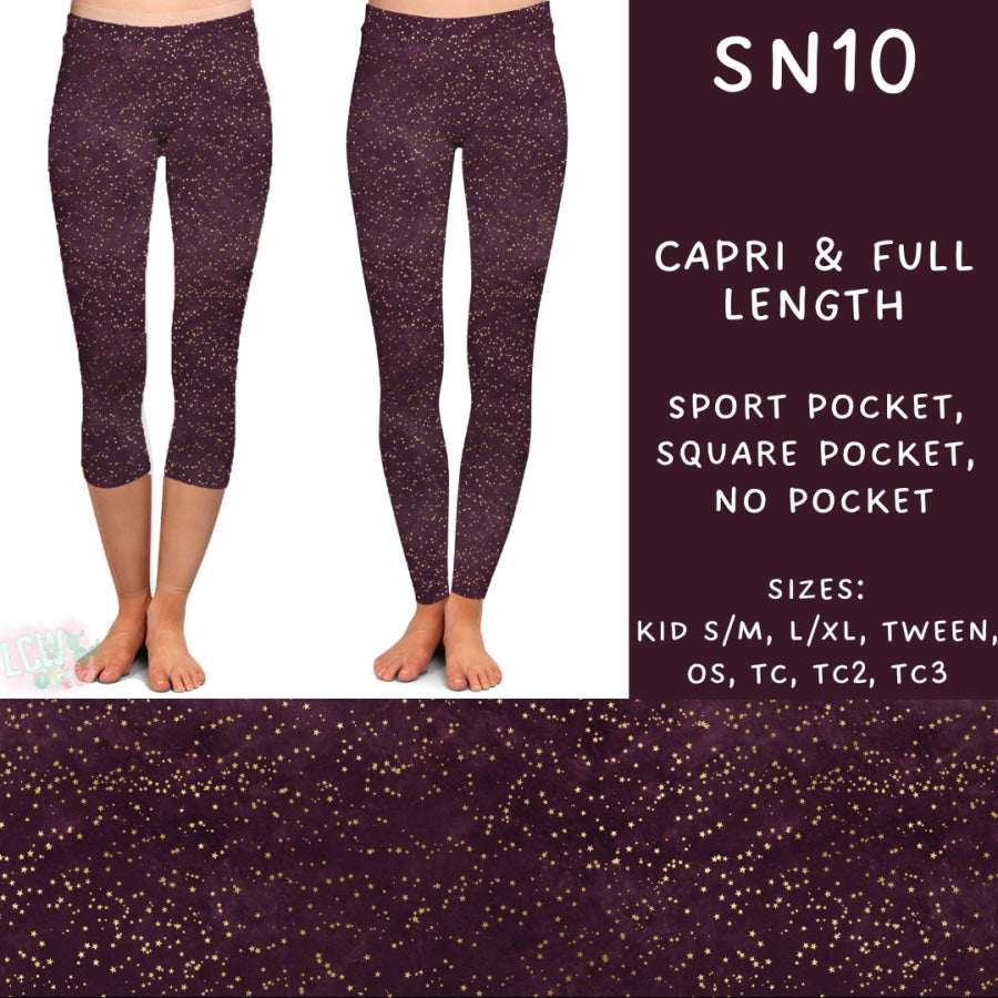 Preorder Custom Styles - SN10 - Closes 13 Jan - ETA late Apr 2025 Leggings