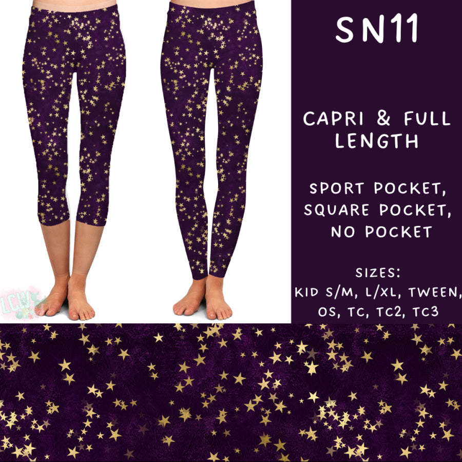 Preorder Custom Styles - SN11 - Closes 13 Jan - ETA late Apr 2025 Leggings