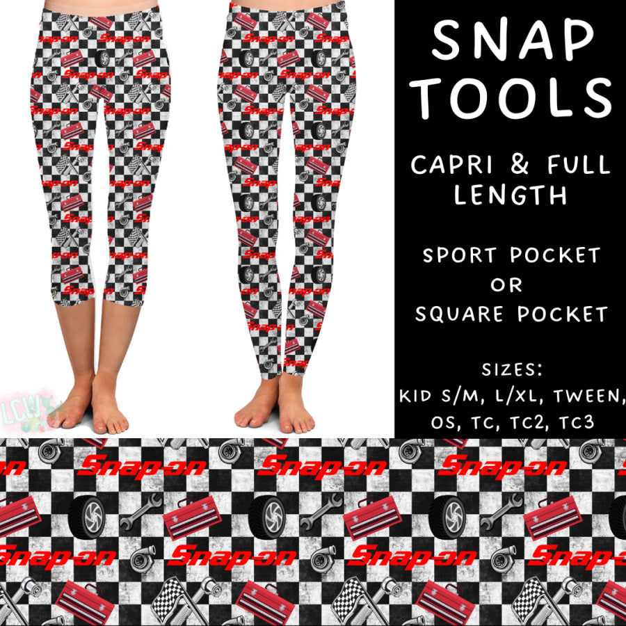 Preorder Custom Styles - Snap Tools - Closes 10 Mar - ETA early Jun 2025 Leggings