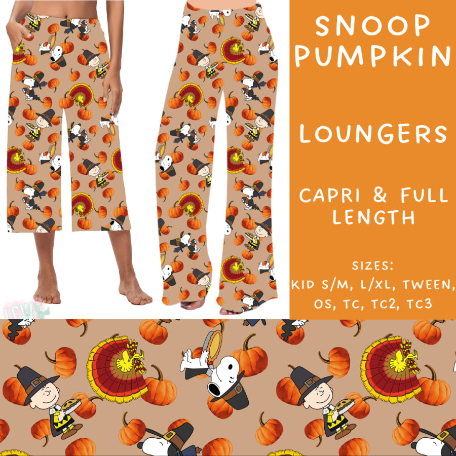 Preorder Custom Styles - Snoop Pumpkin - Closes 9 Oct - ETA late Dec 2024 Leggings