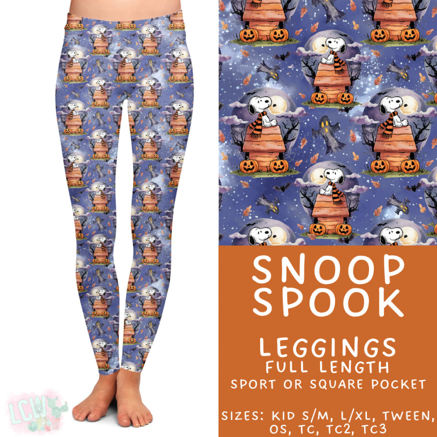 Preorder Custom Styles Snoop Spook Closes 11 Sep ETA late Nov 2025 Leggings