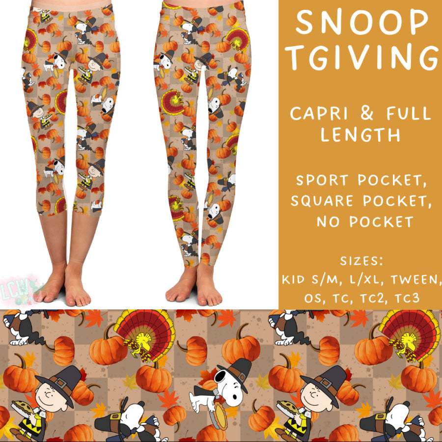 Preorder Custom Styles - Snoop TGiving - Closes 9 Oct - ETA late Dec 2024 Leggings