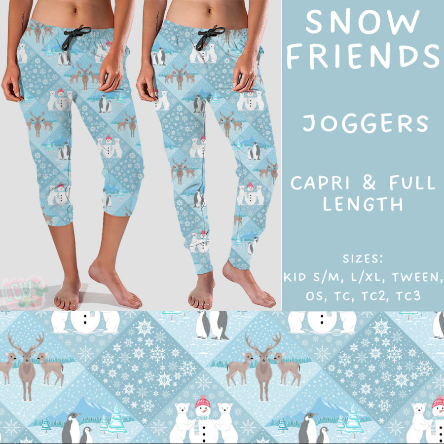 Preorder Custom Styles - Snow Friends - Closes 22 Nov - ETA early Feb 2025 Leggings