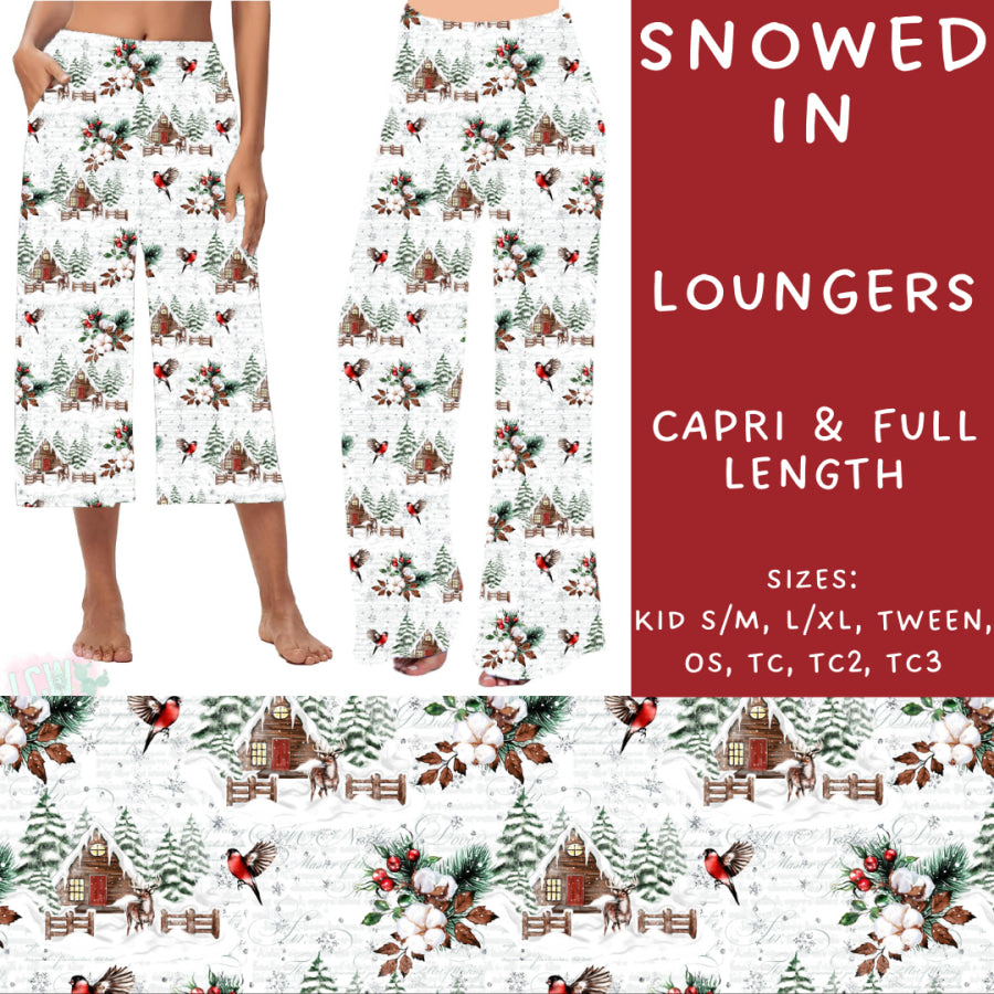 Preorder Custom Styles - Snowed In - Closes 31 Oct - ETA early Jan 2025 Leggings