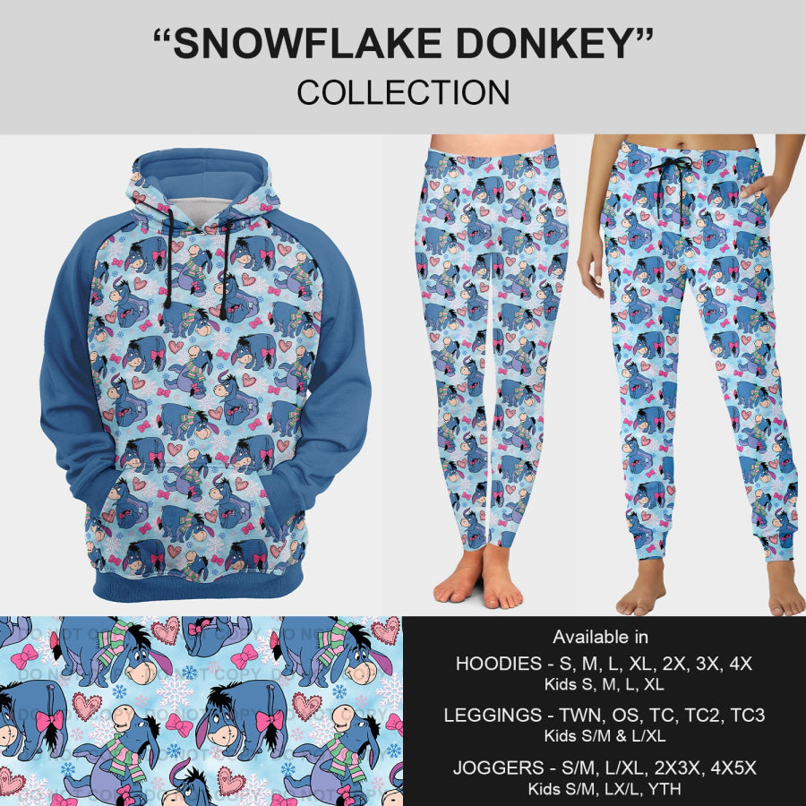 PREORDER Custom Styles - Snowflake Donkey - Closes 19 Nov - ETA mid Feb 2025 Loungewear