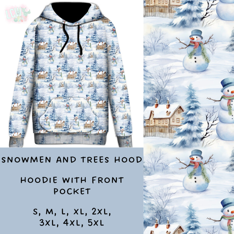 Preorder Custom Styles - Snowmen and Trees - Closes 15 Nov - ETA early Feb 2025 Leggings