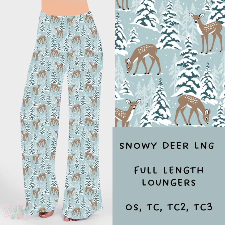 Preorder Custom Styles - Snowy Deer - Closes 15 Nov - ETA early Feb 2025 Leggings