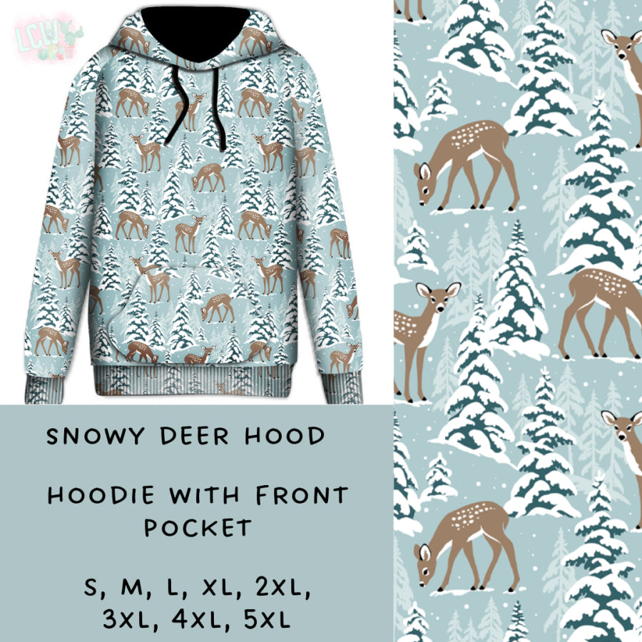 Preorder Custom Styles - Snowy Deer - Closes 15 Nov - ETA early Feb 2025 Leggings