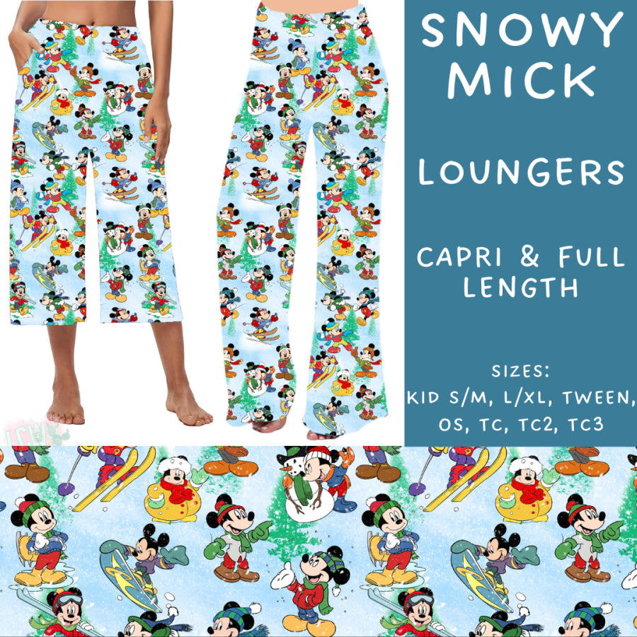 Preorder Custom Styles - Snowy Mick - Closes 23 Sep - ETA early Dec 2024 Leggings