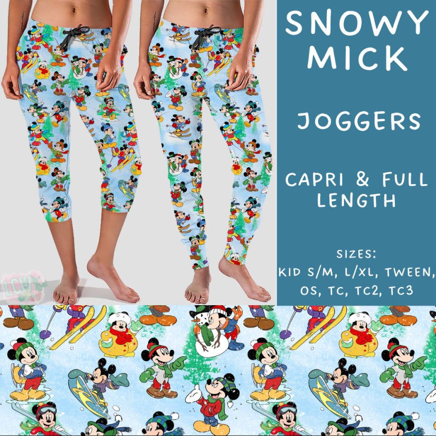 Preorder Custom Styles - Snowy Mick - Closes 23 Sep - ETA early Dec 2024 Leggings