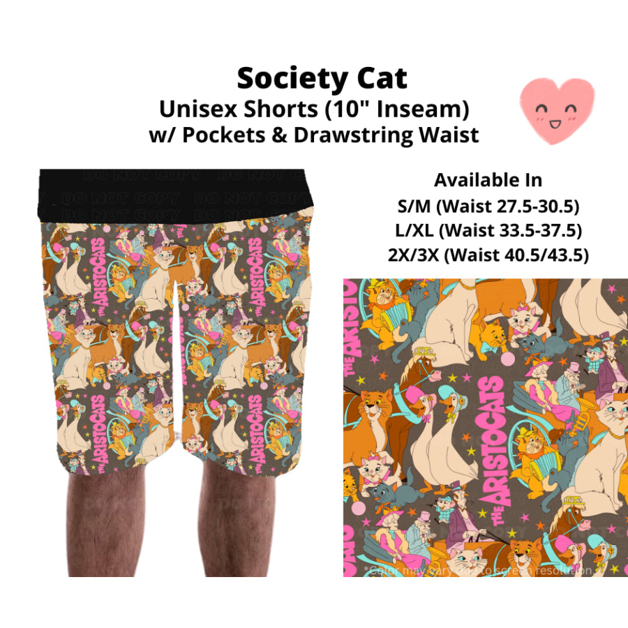 Preorder Custom Styles - Society Cat - Closes 3 Mar - ETA mid Jun 2025 Leggings