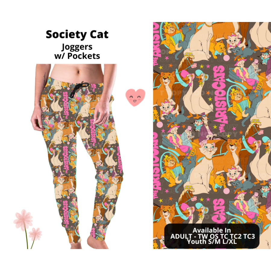 Preorder Custom Styles - Society Cat - Closes 3 Mar - ETA mid Jun 2025 Leggings