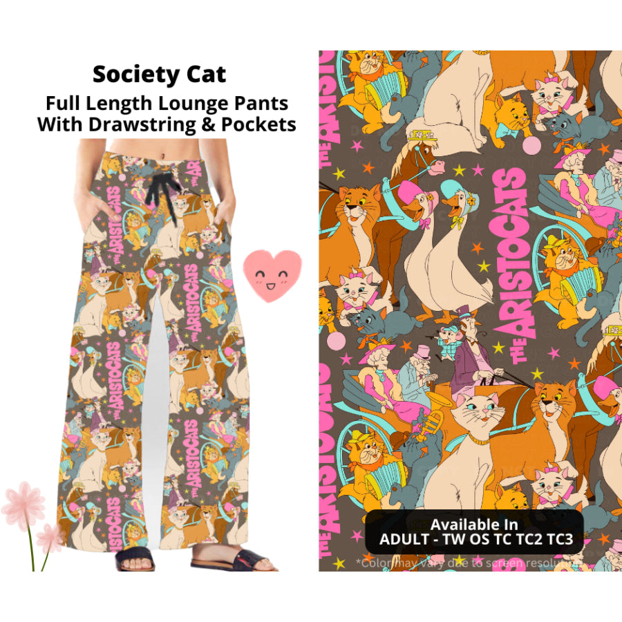 Preorder Custom Styles - Society Cat - Closes 3 Mar - ETA mid Jun 2025 Leggings