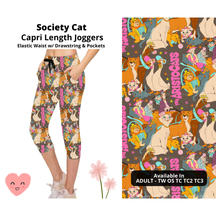 Preorder Custom Styles - Society Cat - Closes 3 Mar - ETA mid Jun 2025 Leggings