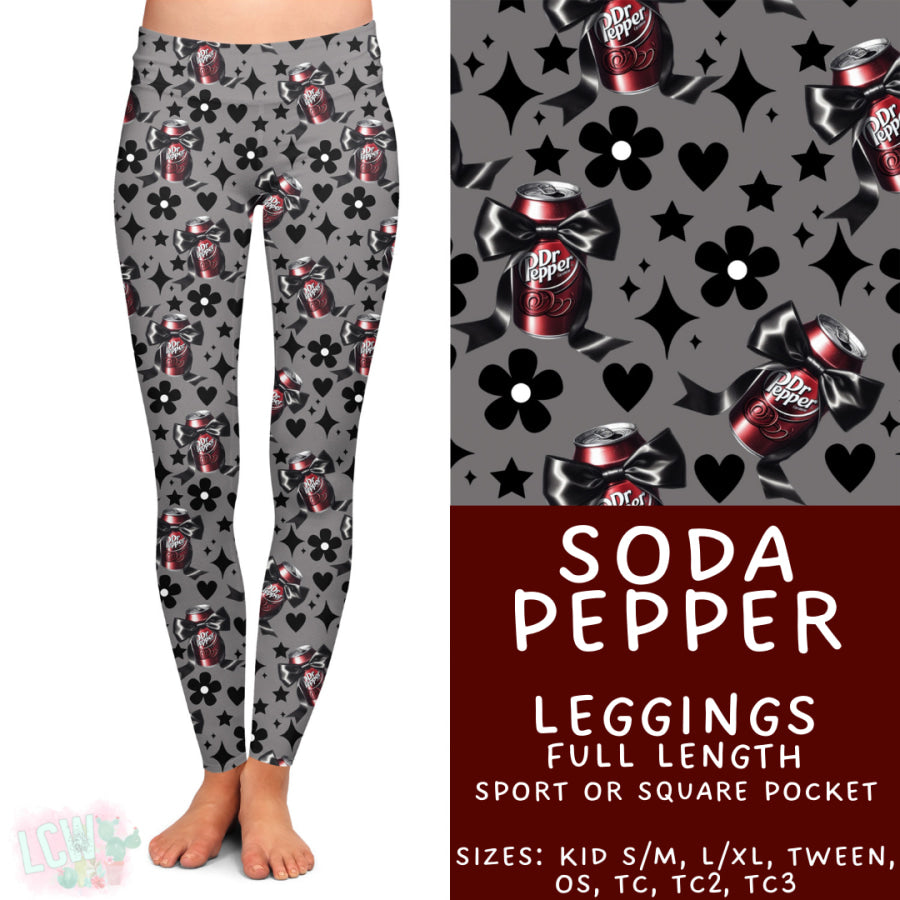 Preorder Custom Styles Soda Pepper Closes 11 Sep ETA late Nov 2025 Leggings