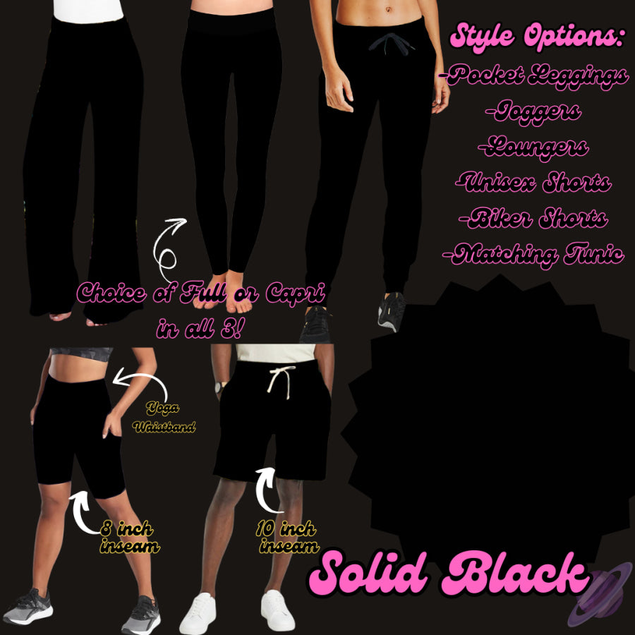 Preorder Custom Styles - Solid Black - Closes 23 Mar - ETA late Jun 2025 Streetwear