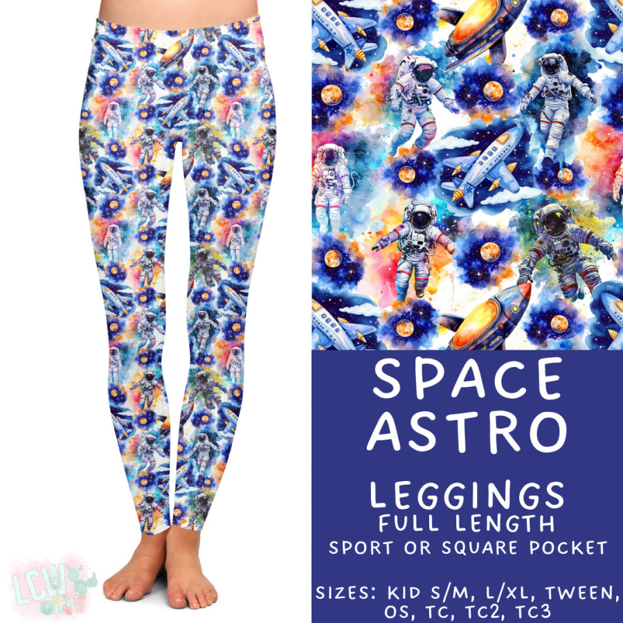 Preorder Custom Styles Space Astro Closes 4 Sep ETA late Nov 2025 Leggings