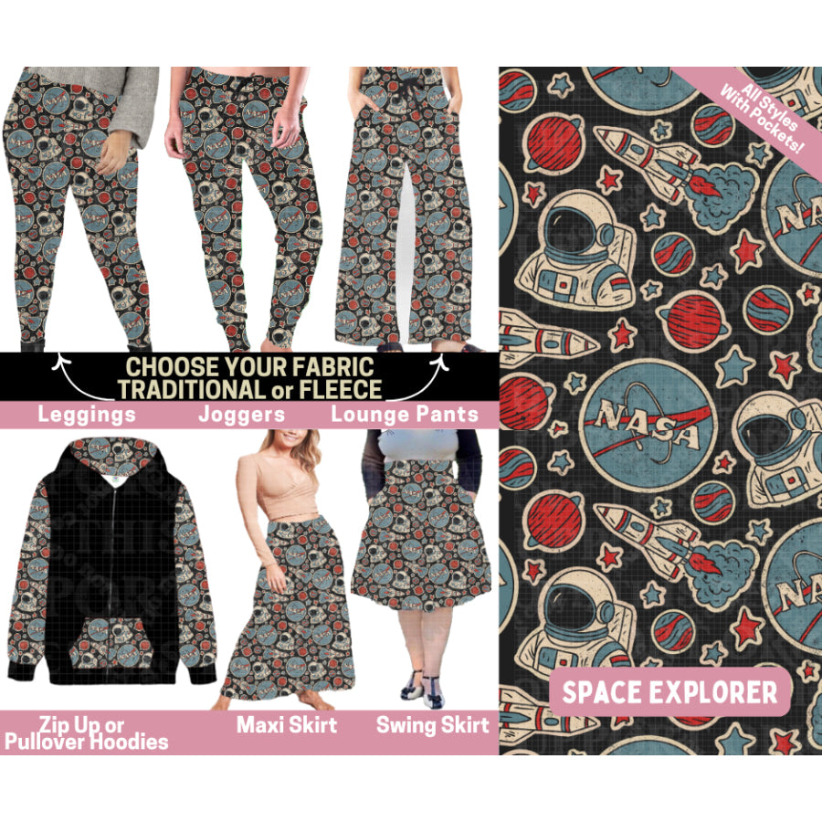 Preorder Custom Styles - Space Explorer - Closes 25 Sep - ETA late Jan 2026 Leggings