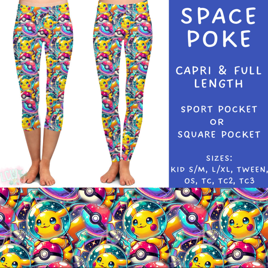 Preorder Custom Styles - Space Poke - Closes 3 Mar - ETA late May 2025 Leggings