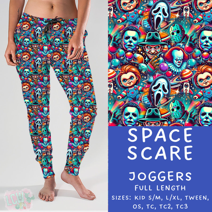 Preorder Custom Styles - Space Scare - Closes 3 Mar - ETA late May 2025 Leggings