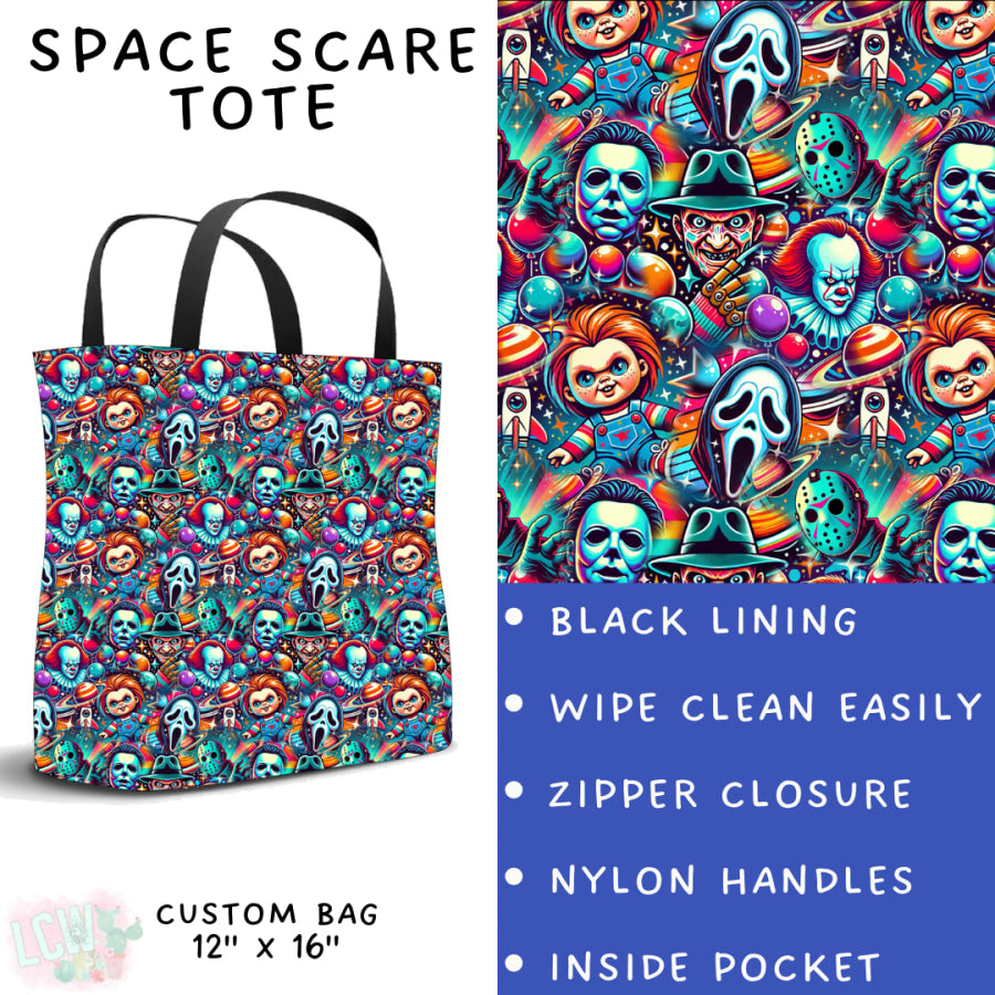 Preorder Custom Styles - Space Scare - Closes 3 Mar - ETA late May 2025 Leggings