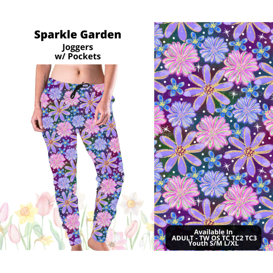 Preorder Custom Styles - Sparkle Garden - Closes 17 Mar - ETA late Jun 2025 Leggings