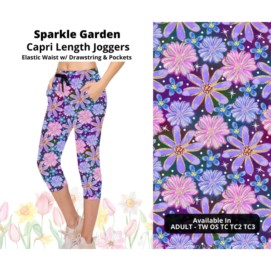 Preorder Custom Styles - Sparkle Garden - Closes 17 Mar - ETA late Jun 2025 Leggings