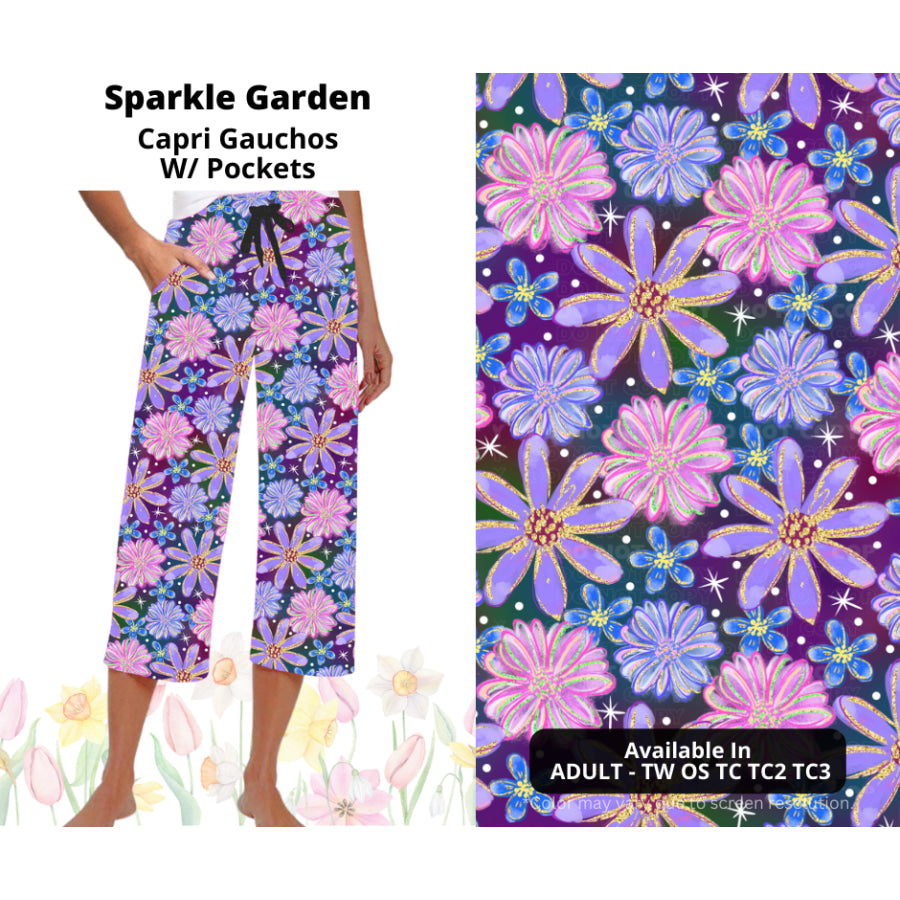 Preorder Custom Styles - Sparkle Garden - Closes 17 Mar - ETA late Jun 2025 Leggings