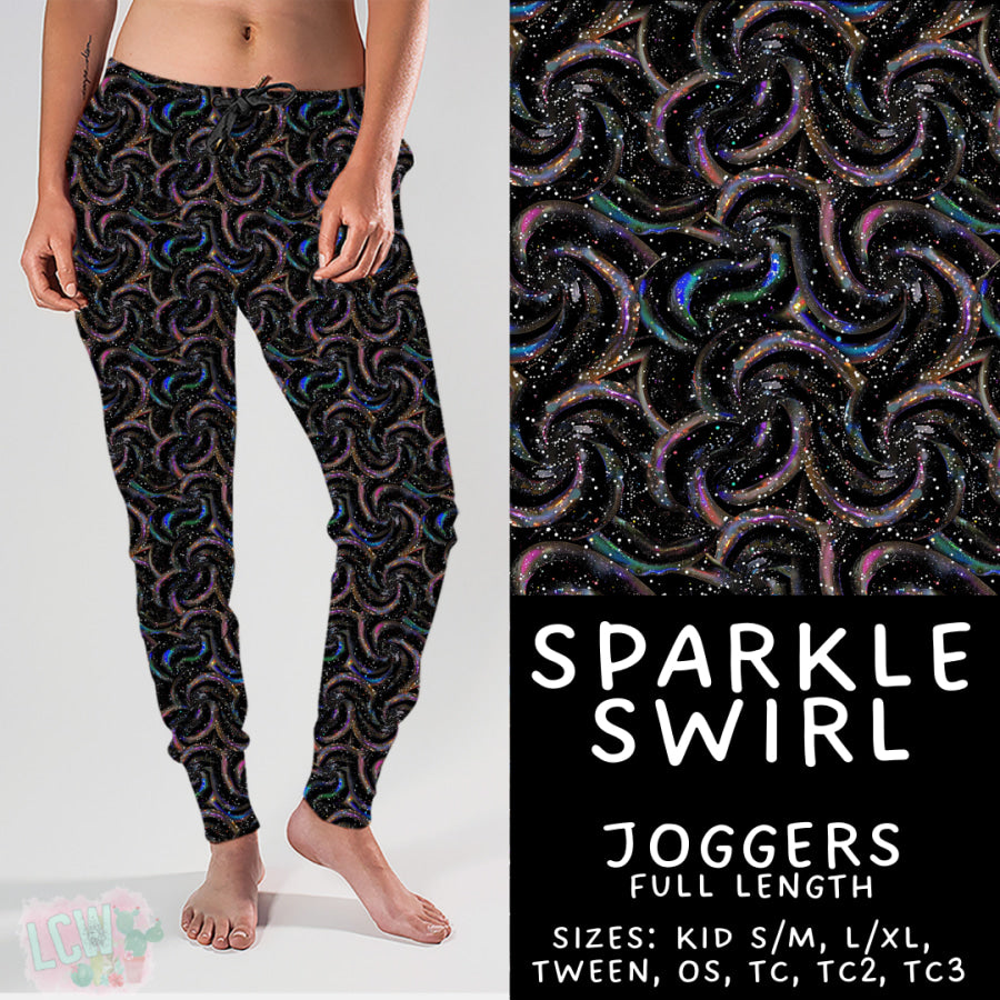 Preorder Custom Styles - Sparkle Swirl - Closes 22 Sep - ETA mid Dec 2025 Leggings
