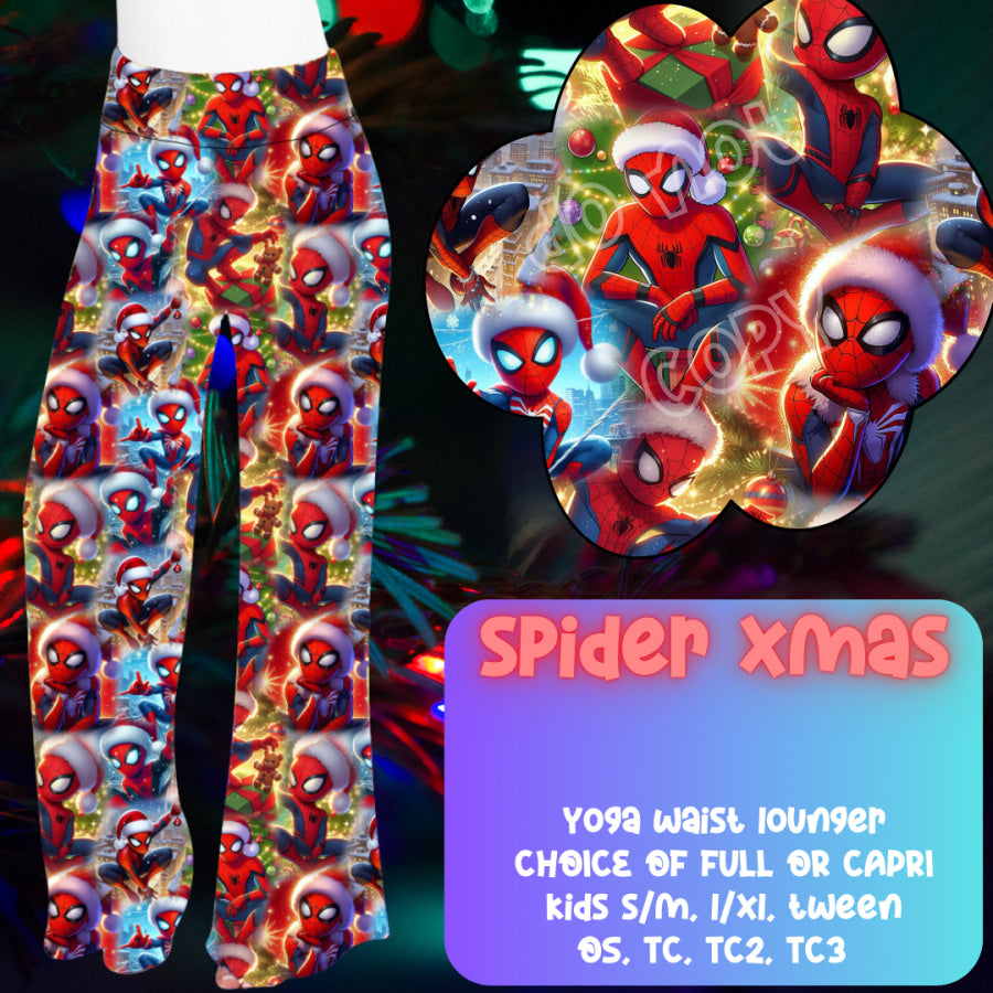 PREORDER Custom Styles - Spider Xmas - Closes 1 Oct - ETA late Dec 2024 Leggings