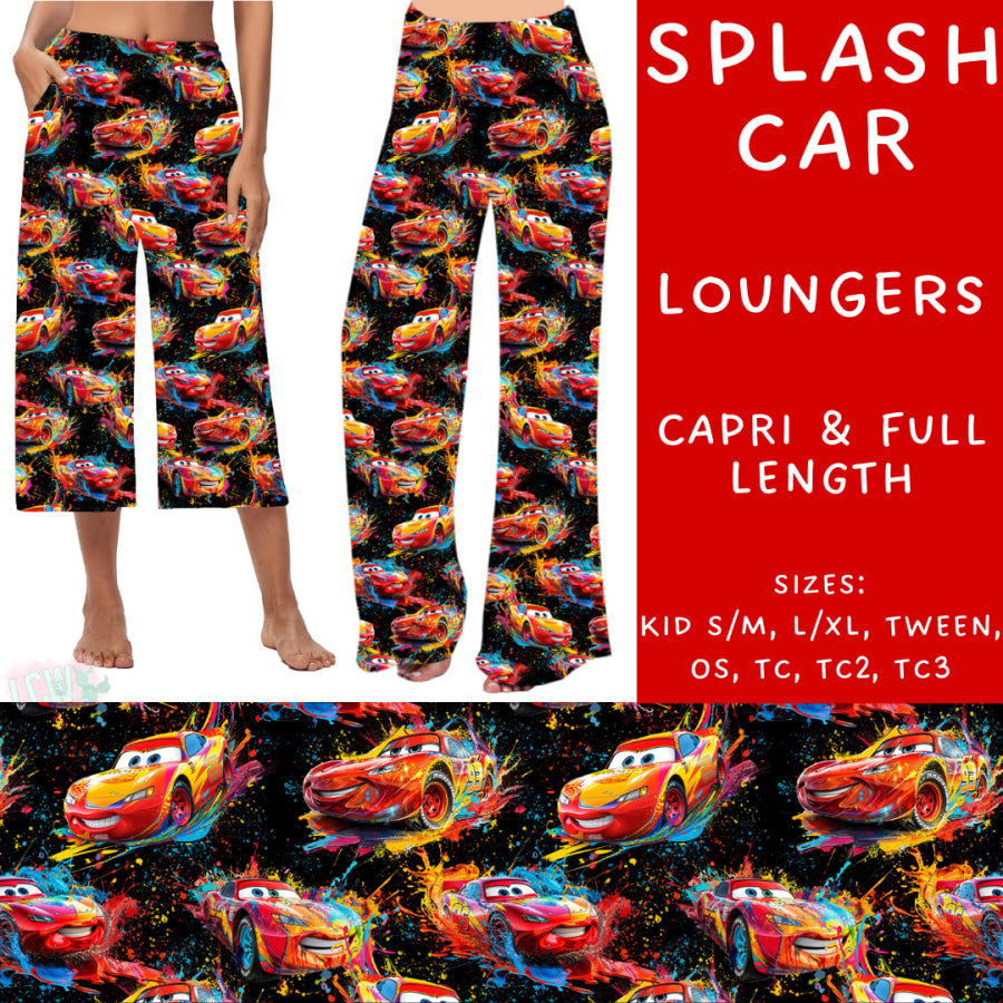 Preorder Custom Styles - Splash Car - Closes 18 Nov - ETA early Feb 2025 Leggings