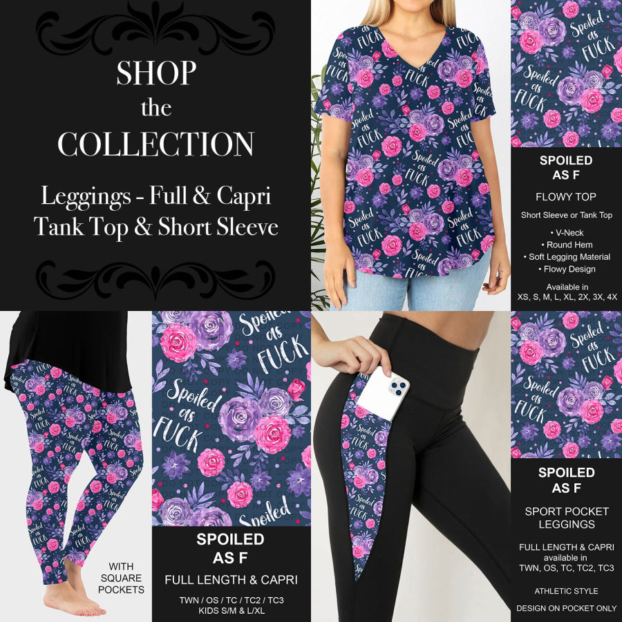 PREORDER Custom Styles - Spoiled As F - Closes 18 Jul - ETA mid Oct 2025 Loungewear