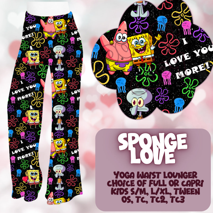 PREORDER Custom Styles - Sponge Love - Closes 2 Dec - ETA mid Feb 2025 Leggings