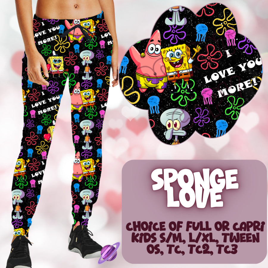 PREORDER Custom Styles - Sponge Love - Closes 2 Dec - ETA mid Feb 2025 Leggings