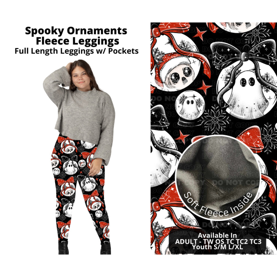 PREORDER Custom Styles - Spooky Ornaments - Closes 7 Oct - ETA late Dec 2024 Leggings