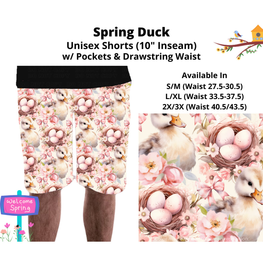 PREORDER Custom Styles - Spring Ducks - Closes 20 Jan - ETA late Apr 2025 Leggings