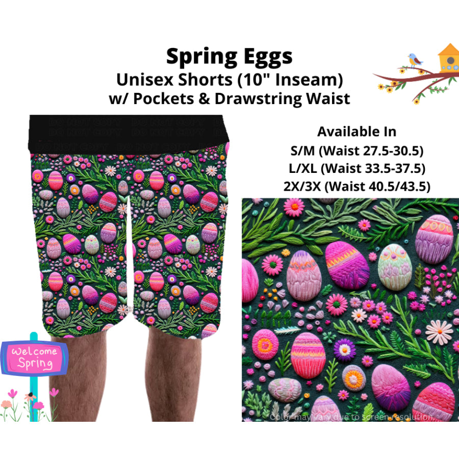 PREORDER Custom Styles - Spring Eggs - Closes 20 Jan - ETA late Apr 2025 Leggings