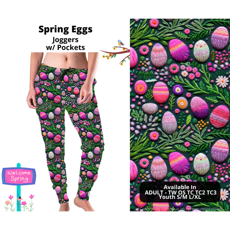 PREORDER Custom Styles - Spring Eggs - Closes 20 Jan - ETA late Apr 2025 Leggings