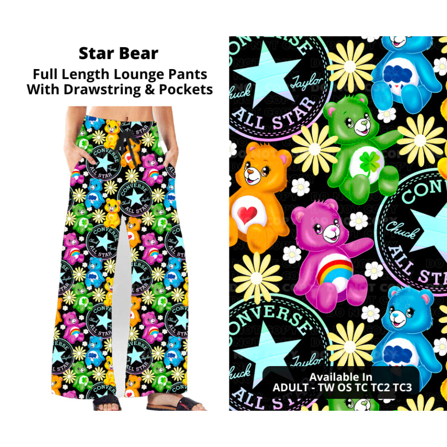 PREORDER Custom Styles - Star Bear - Closes 21 Nov - ETA late Feb 2025 Leggings