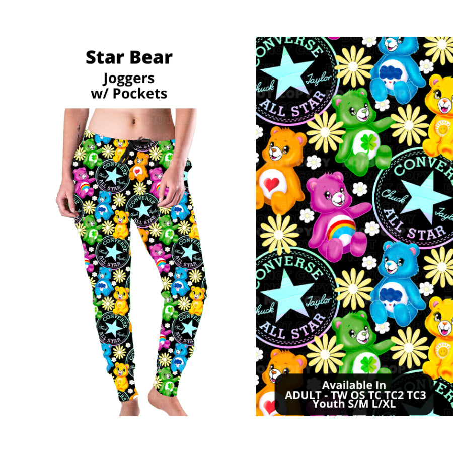 PREORDER Custom Styles - Star Bear - Closes 21 Nov - ETA late Feb 2025 Leggings