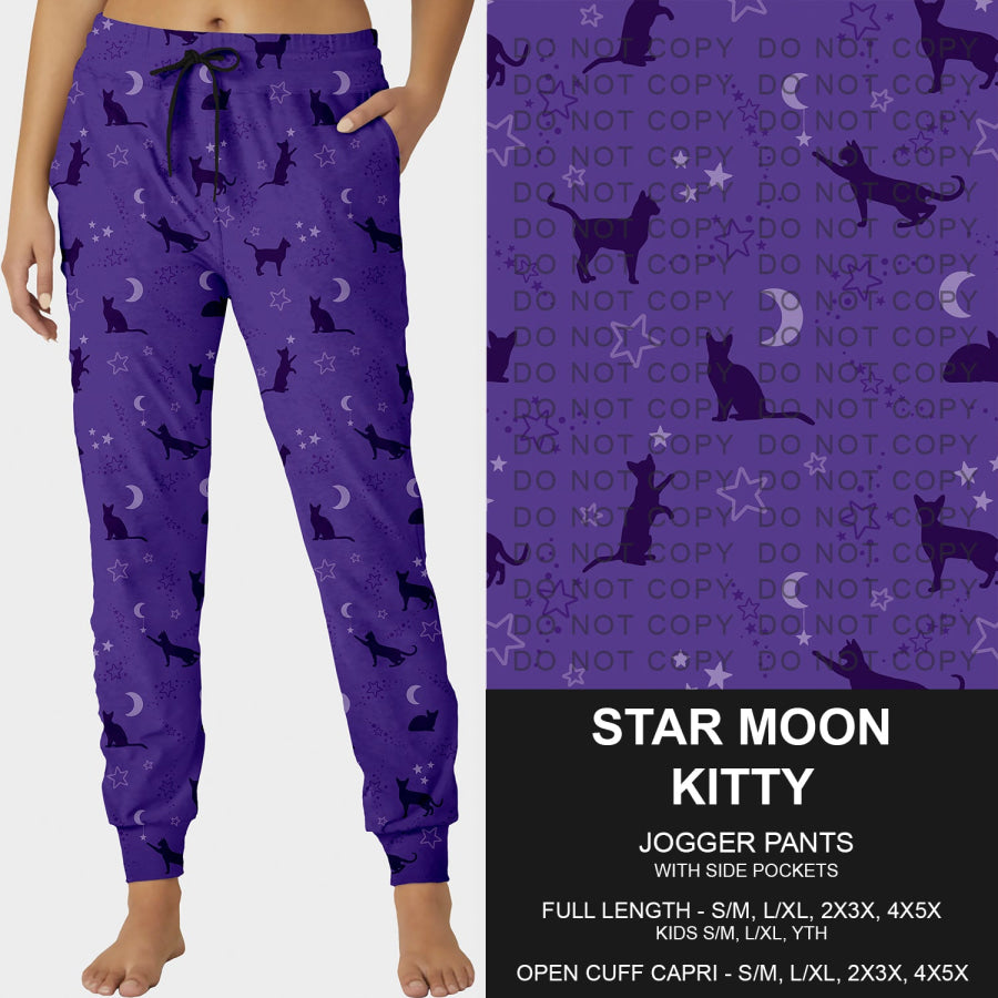 PREORDER Custom Styles - Star Moon Kitty - Closes 20 May - ETA late Aug 2025 Loungewear