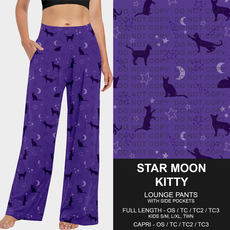 PREORDER Custom Styles - Star Moon Kitty - Closes 20 May - ETA late Aug 2025 Loungewear