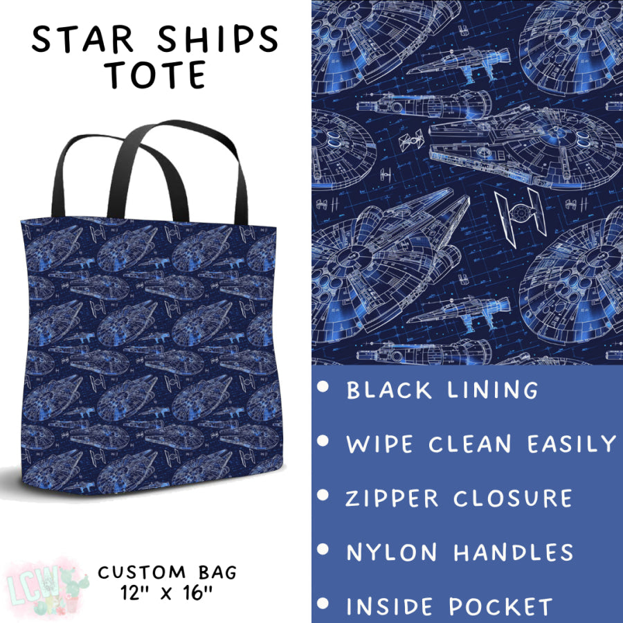 Preorder Custom Styles - Star Ships - Closes 29 Sep - ETA late Dec 2025 Leggings