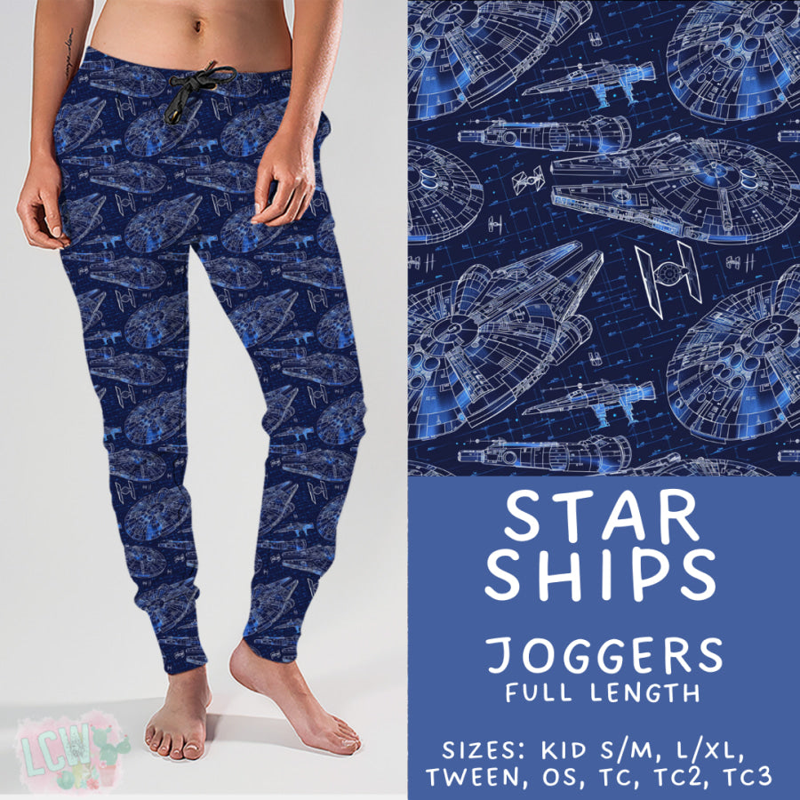 Preorder Custom Styles - Star Ships - Closes 29 Sep - ETA late Dec 2025 Leggings