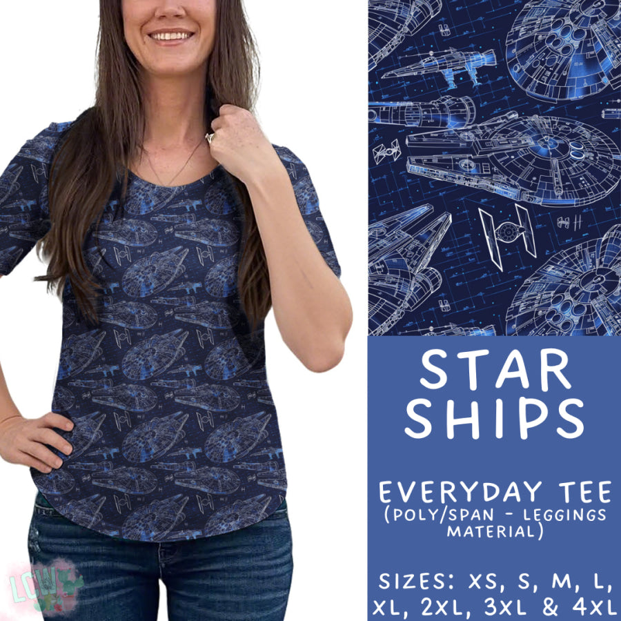 Preorder Custom Styles - Star Ships - Closes 29 Sep - ETA late Dec 2025 Leggings