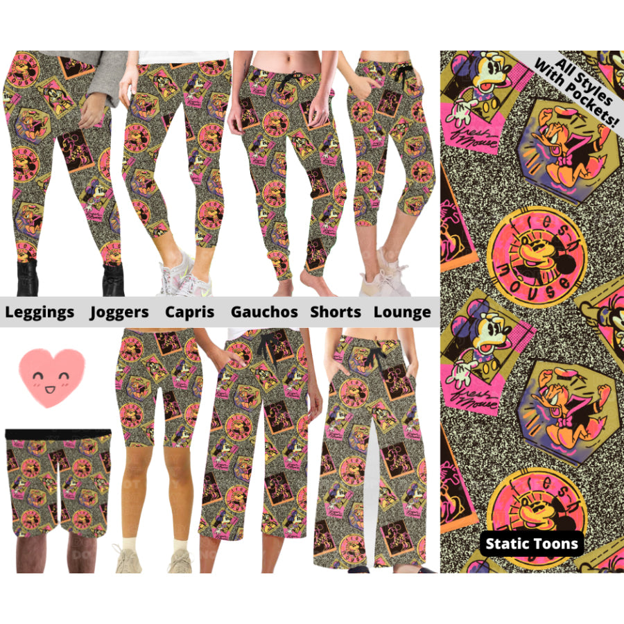 Preorder Custom Styles - Static Tunes - Closes 3 Mar - ETA mid Jun 2025 Leggings