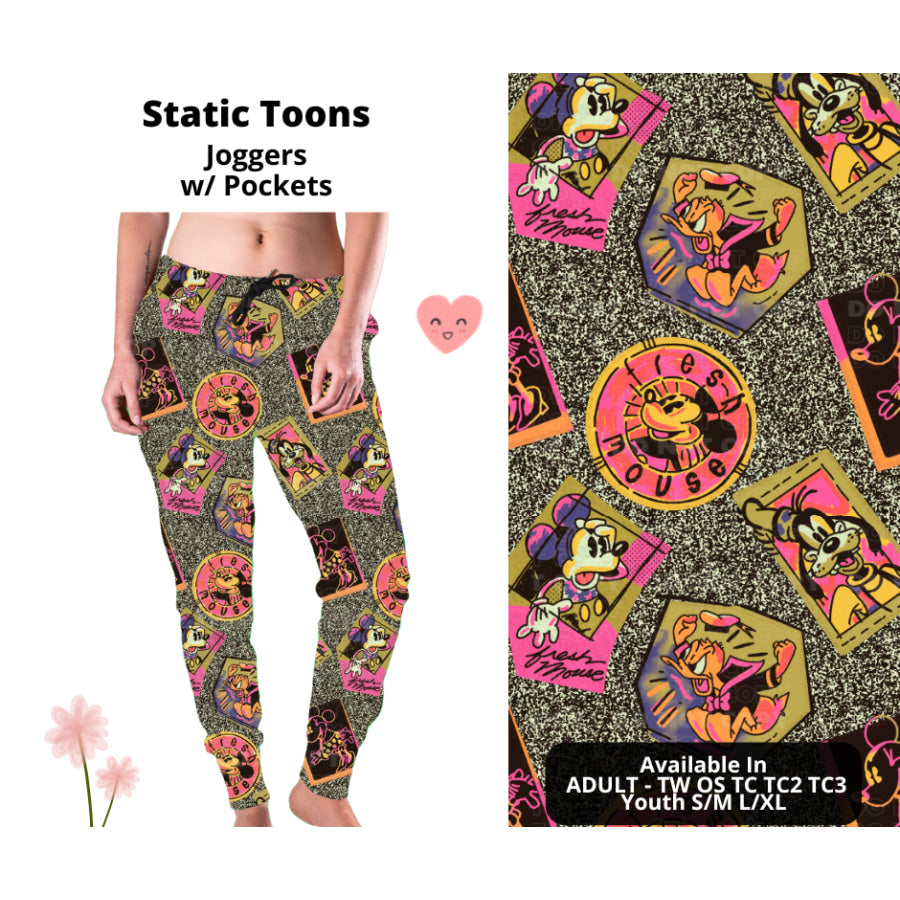 Preorder Custom Styles - Static Tunes - Closes 3 Mar - ETA mid Jun 2025 Leggings